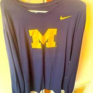Michigan long sleeve be t shirts. Worn very few times